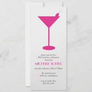Martini Party Invitation