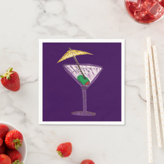 Martini Party Napkin