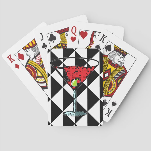 Martini Playing Cards (Back)