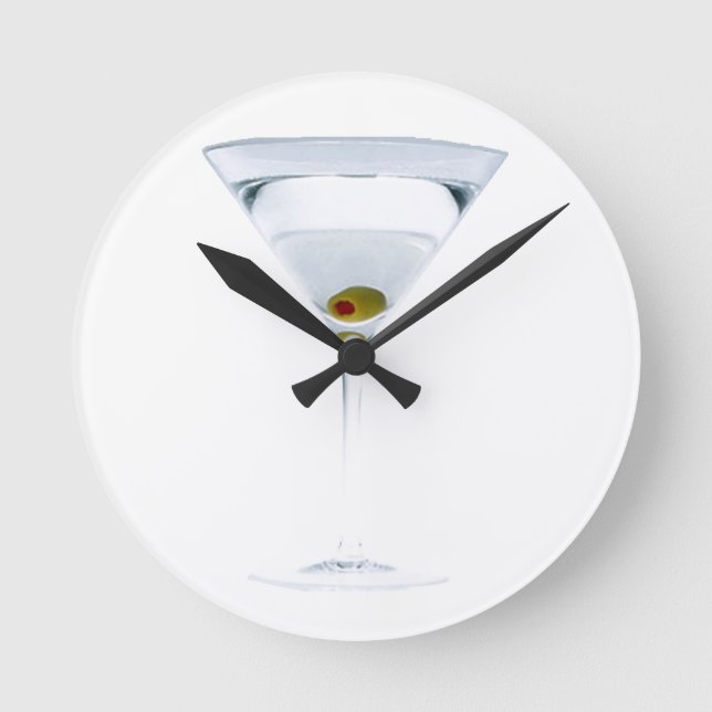 MARTINI ROUND CLOCK (Front)