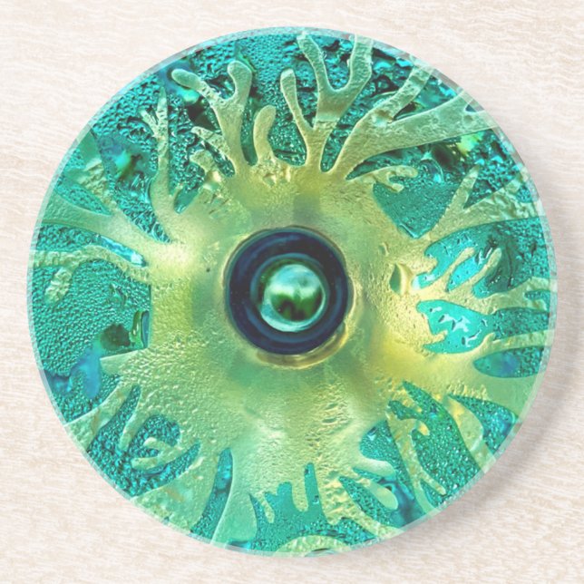 Martini Sandstone Coaster (Front)