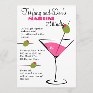 Martini Shindig! Invitation