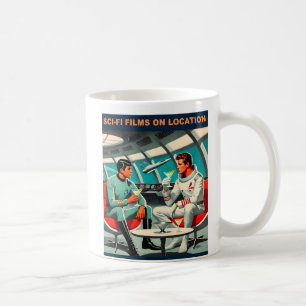 Martini Space Travel Poster Sci-Fi Films In Space Coffee Mug