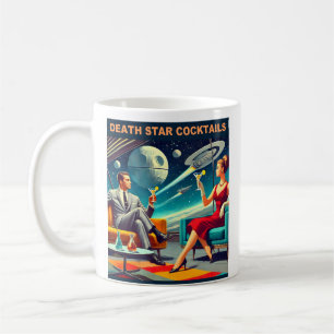Martini Space Travel Posters Death Star Cocktails Coffee Mug