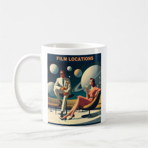 Martini Space Travel Posters Film Locations Coffee Mug