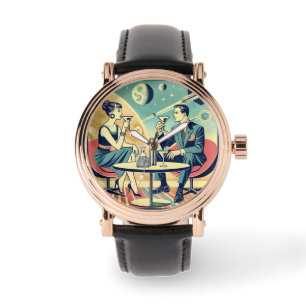Martini Space Travel Posters Flight Crew Watch