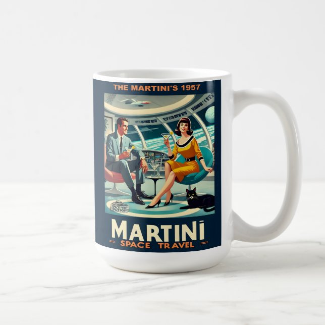 Martini Space Travel Posters The Martini's 1957 Coffee Mug (Right)