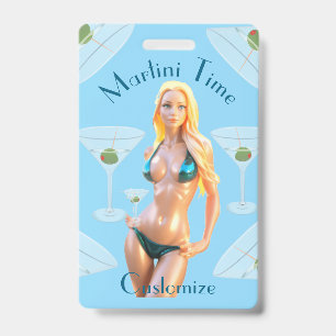 Martini time Bikini Babe Thunder_Cove ID Badge