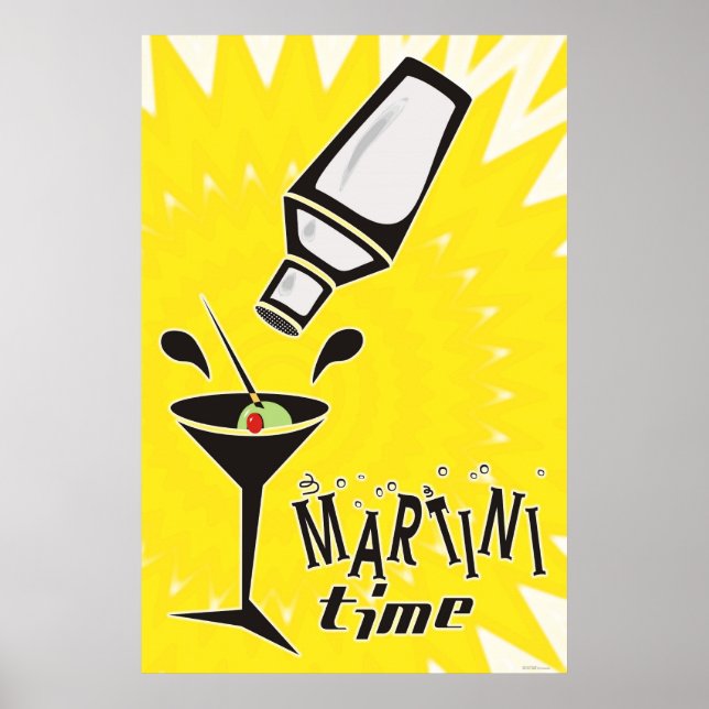 Martini Time Poster (Front)