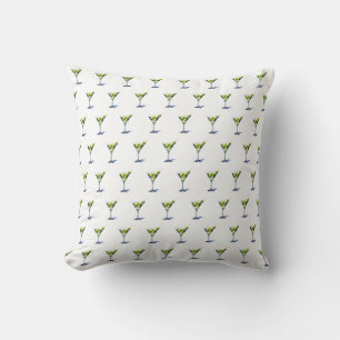 Martini With Olives Cushion