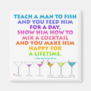 MARTINI ZEN - Happy for a Lifetime Magnet