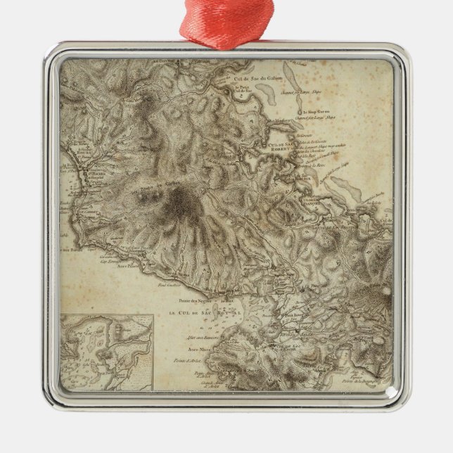 Martinico Metal Tree Decoration (Front)