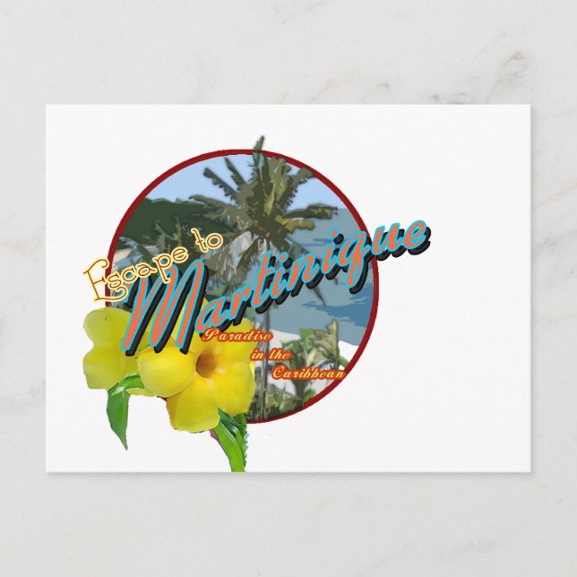 martinique2 postcard (Front)