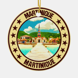 Martinique ceramic ornament