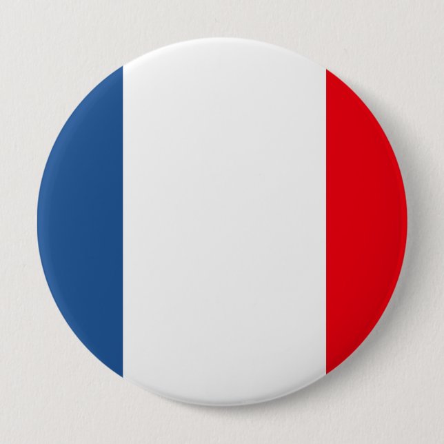 Martinique Flag 10 Cm Round Badge (Front)