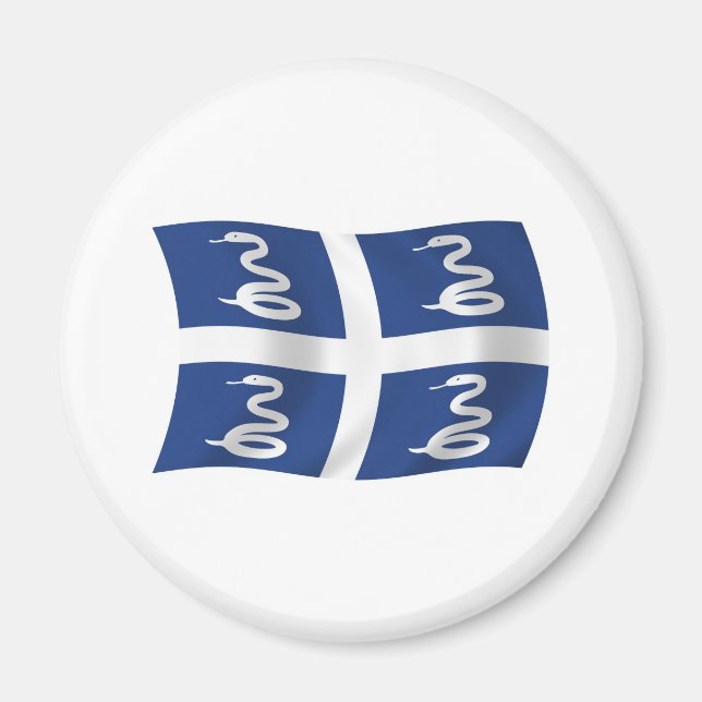 Martinique Flag Magnet (Front)