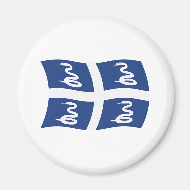 Martinique Flag Magnet (Front)