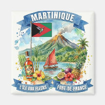 Martinique Island Souvenir