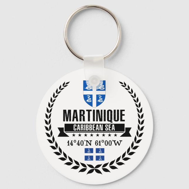 Martinique Key Ring (Front)