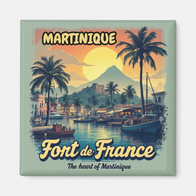 MARTINIQUE MAGNET (Front)