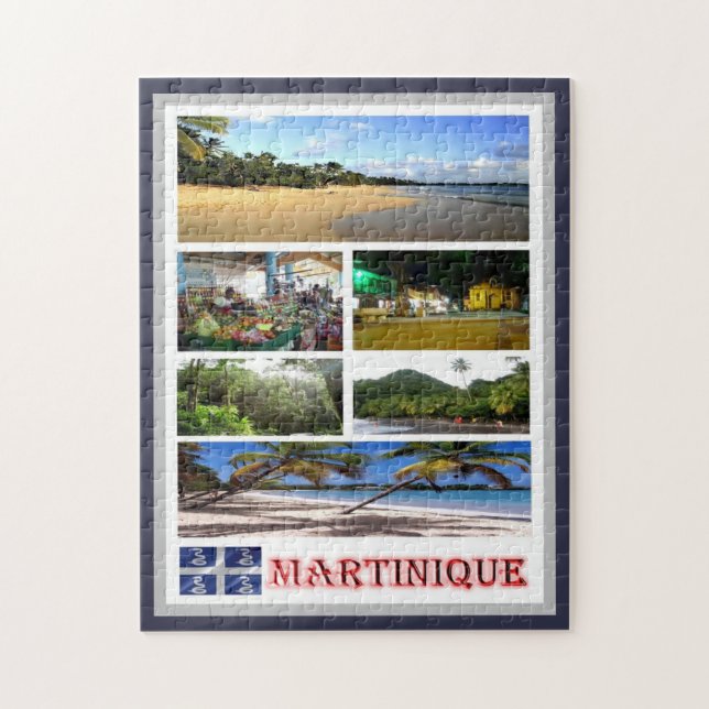 Martinique - Mosaic - Jigsaw Puzzle (Vertical)
