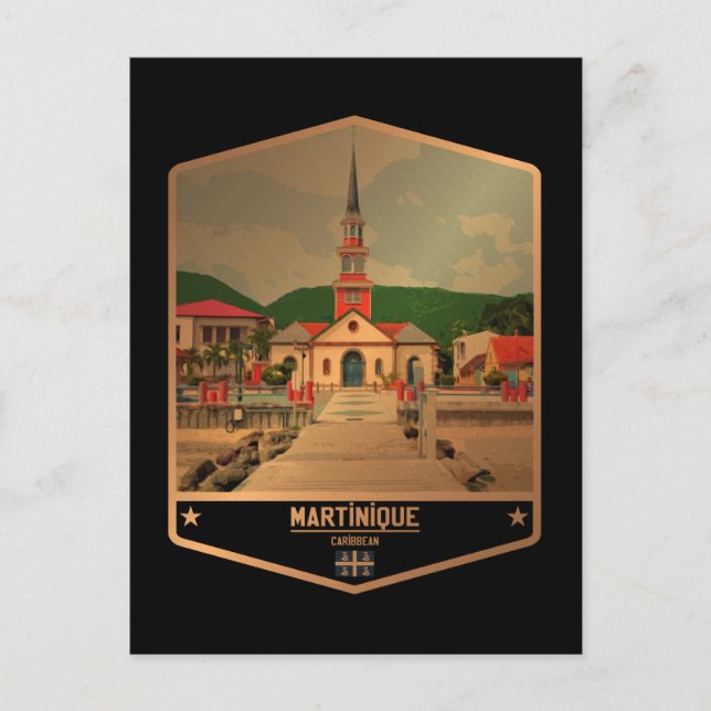 Martinique Postcard (Front)