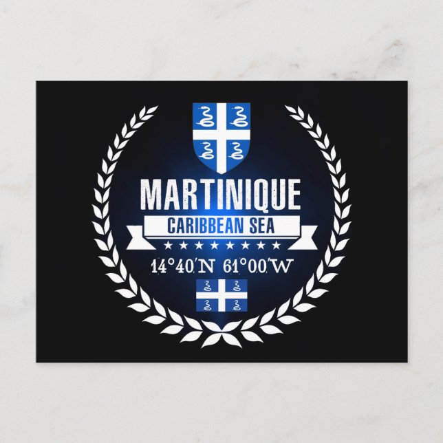 Martinique Postcard (Front)
