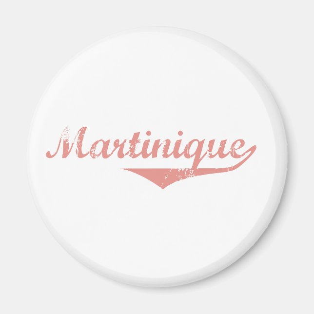 Martinique Revolution Style Magnet (Front)