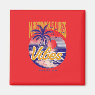 Martinique Vibes – Sun Rhum Sand Magnet
