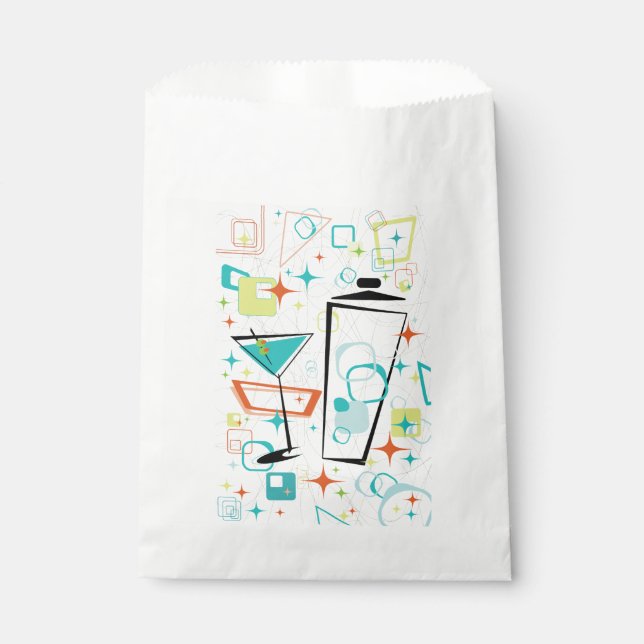 Martinis A Go-Go! Favour Bag (Front)