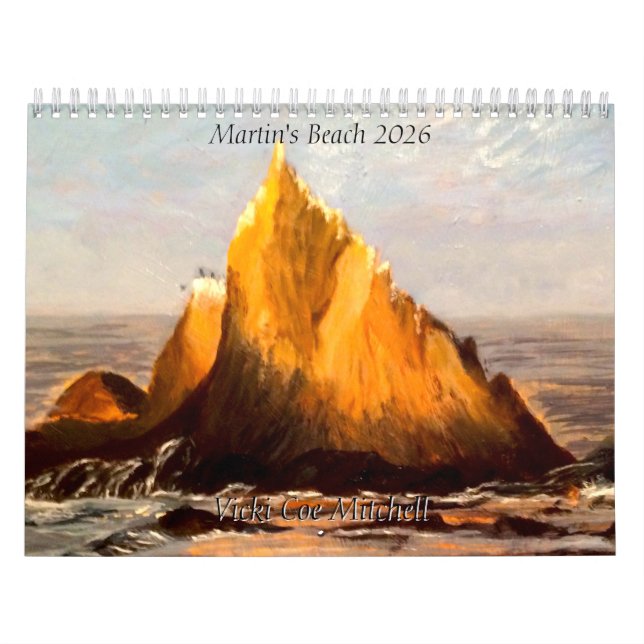 Martin's Beach 2026 CALENDAR (Cover)