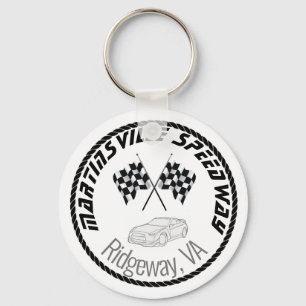 MARTINSVILLE SPEEDWAY - CHECKERD FLAG KEYCHAIN