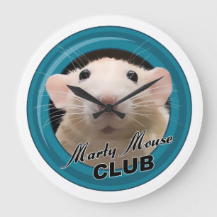 Marty Mouse Club Clock