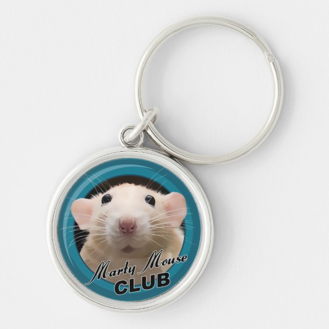 Marty Mouse Club Premium Keychain (Front)
