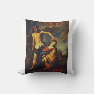 Martyrdom of Saint Catherine Cushion