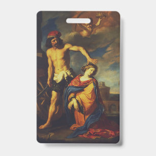 Martyrdom of Saint Catherine ID Badge