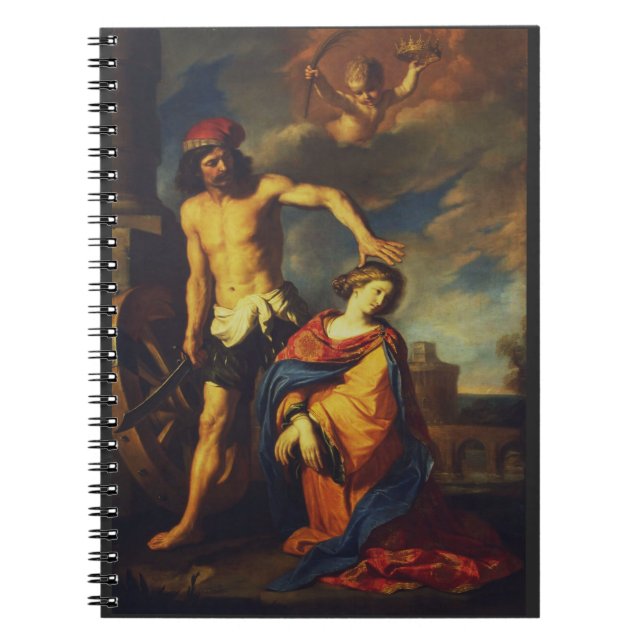 Martyrdom of Saint Catherine Notebook (Front)