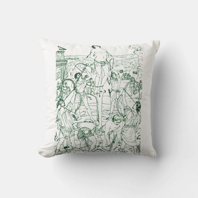 Martyrdom of Saint Sebastian  Cushion (Front)