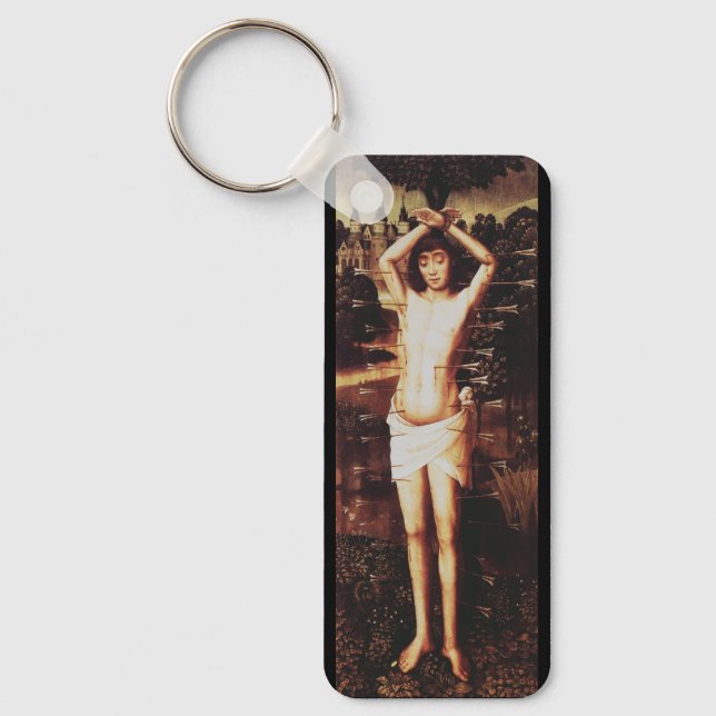Martyrdom of Saint Sebastian Key Ring (Front)