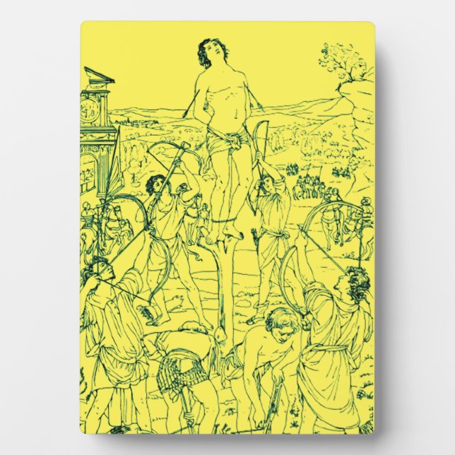 Martyrdom of Saint Sebastian  Plaque (Front)