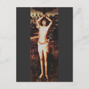 Martyrdom of Saint Sebastian Religious Art Postcard