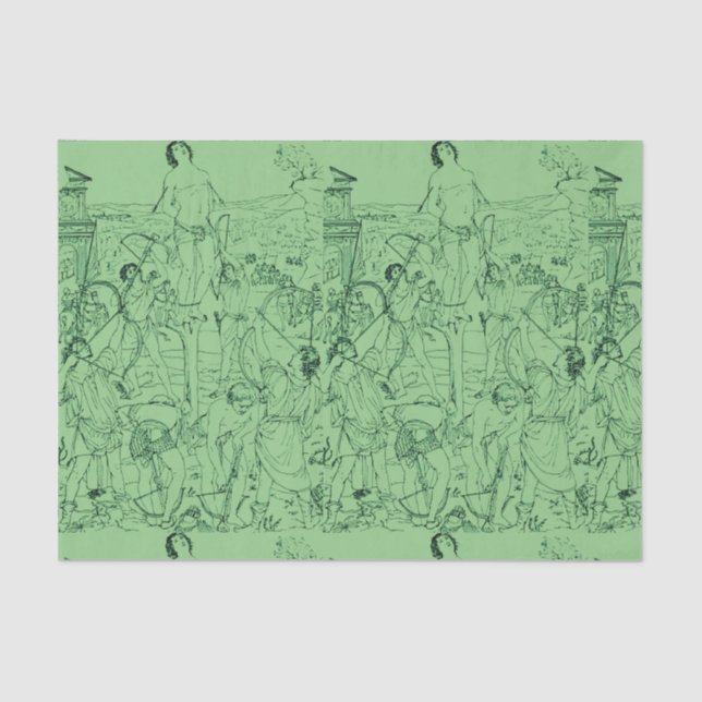Martyrdom of Saint Sebastian  Tissue Paper (Front)