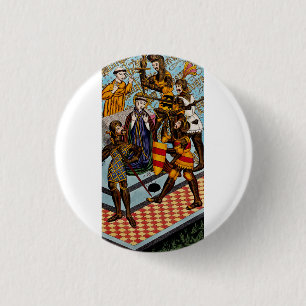 Martyrdom of Saint Thomas of Canterbury 3 Cm Round Badge
