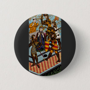 Martyrdom of Saint Thomas of Canterbury 6 Cm Round Badge