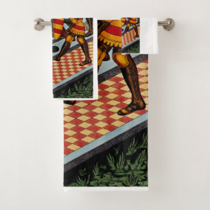 Martyrdom of Saint Thomas of Canterbury Bath Towel Set