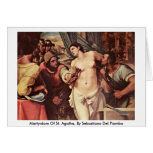 Martyrdom Of St. Agatha, By Sebastiano Del Piombo