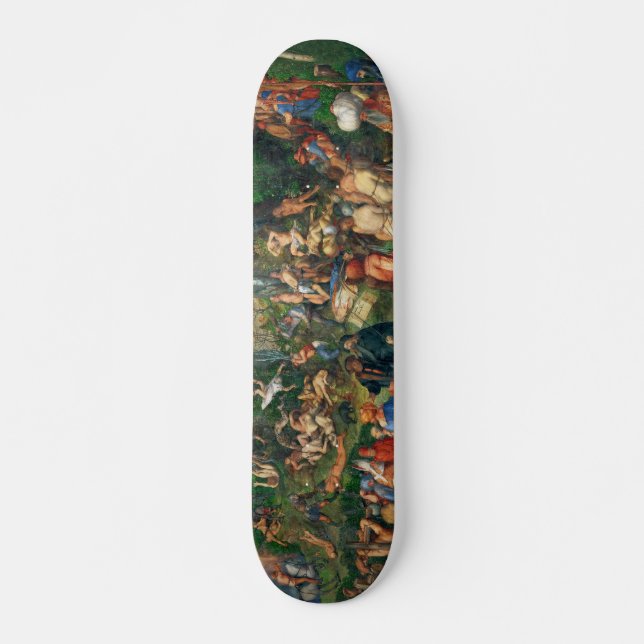 Martyrdom of the Ten Thousand by Albrecht Dürer Skateboard (Front)