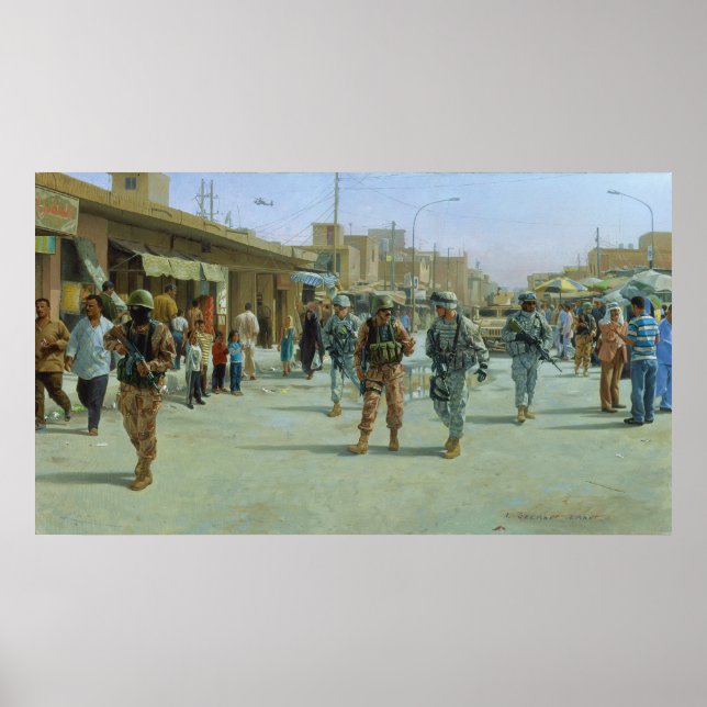 Martyrs’ Market by Larry Selman Poster (Front)