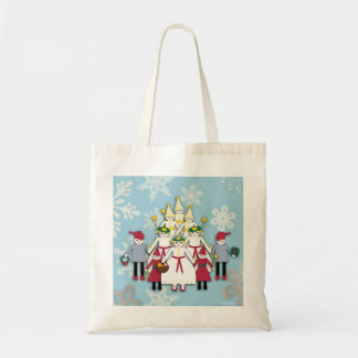 Martzkin St. Lucia Day Canvas Tote Bag