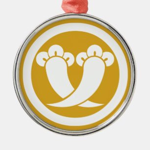 Maru ni Chigai Choshi Metal Ornament